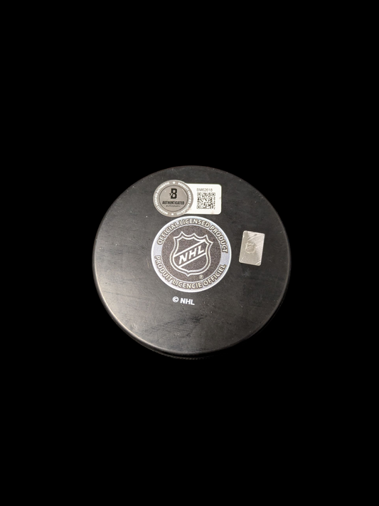 Nashville Predators Yannick Weber signed NHL Puck