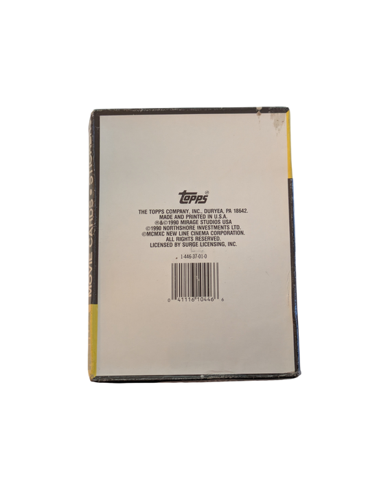 1990 Topps TMNT Movie Teenage Mutant Ninja Turtles Hobby Box