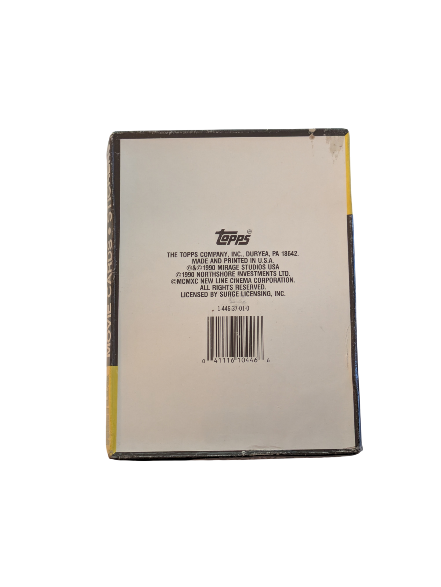1990 Topps TMNT Movie Teenage Mutant Ninja Turtles Hobby Box