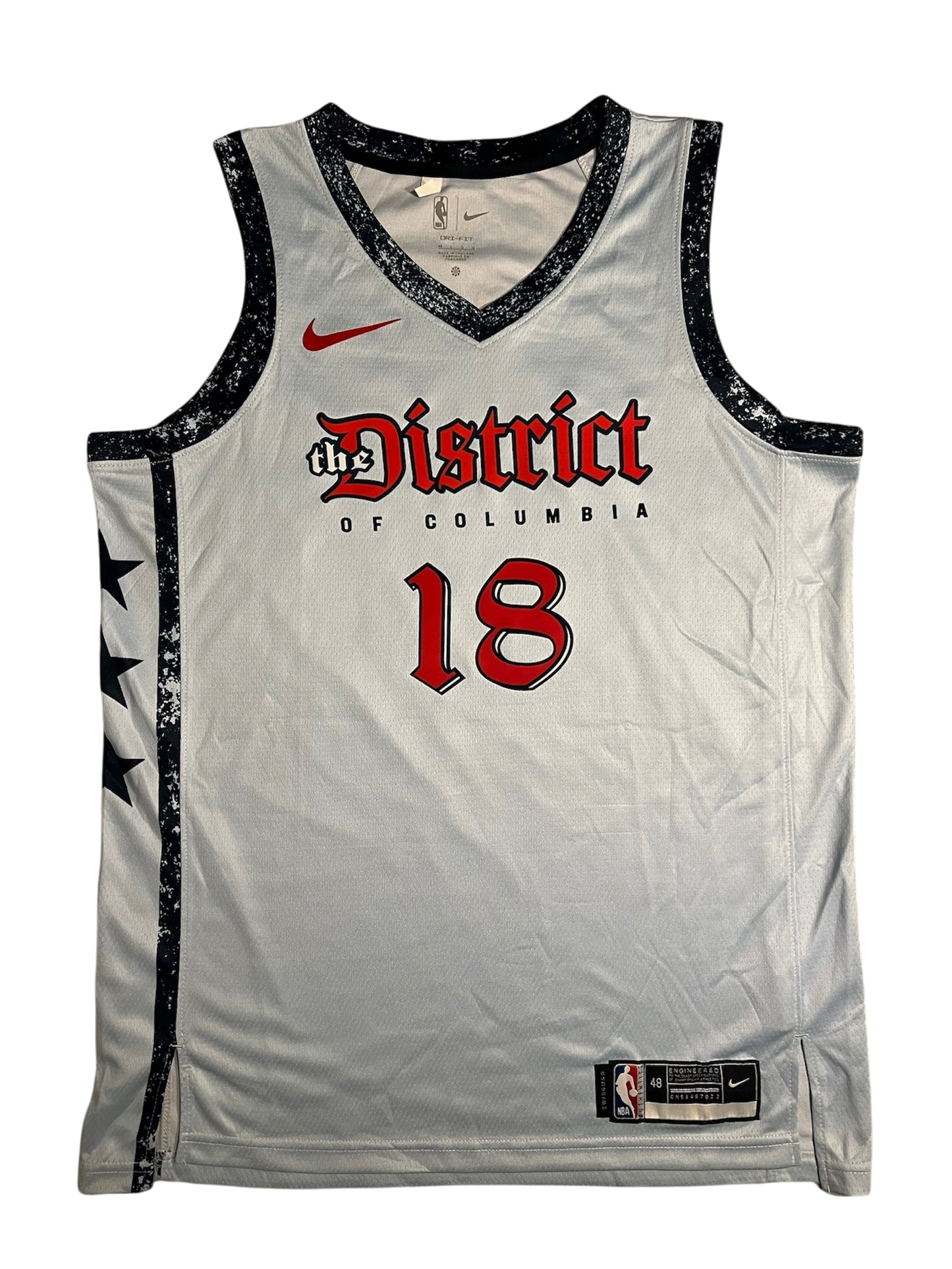 Washington Wizards Kyshawn George NBA signed Rookie Jersey