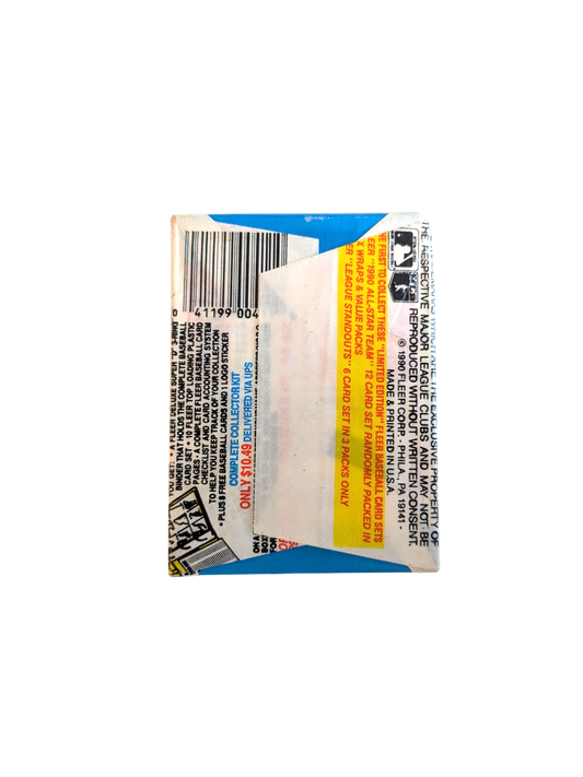 1990 Fleer Anniversary Edition MLB Baseball Pack