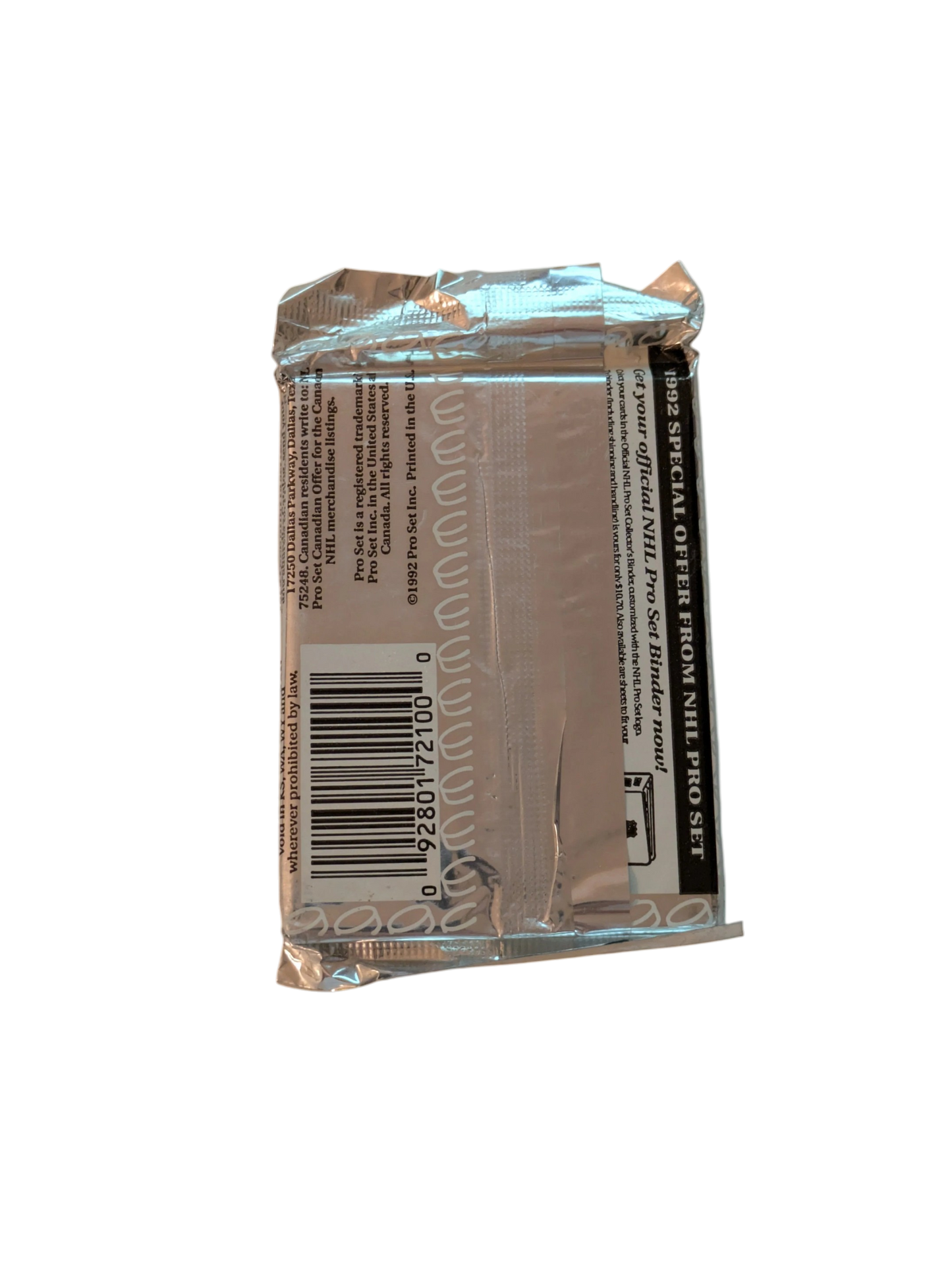 1991 Pro Set NHL Series 2 Cards Pack