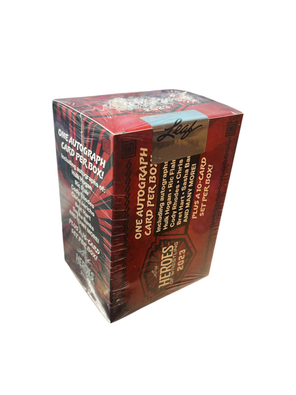 2023 Leaf Heroes of Wrestling Blaster Box