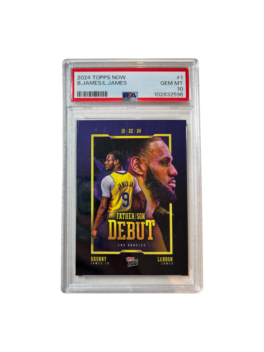 2019 Panini Prizm LeBron James PSA Card