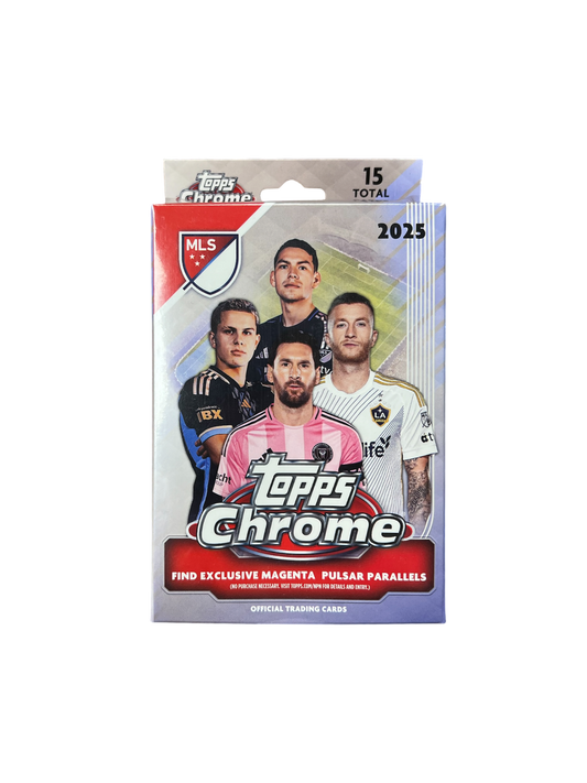 2025 Topps Chrome MLS Soccer Hanger Box