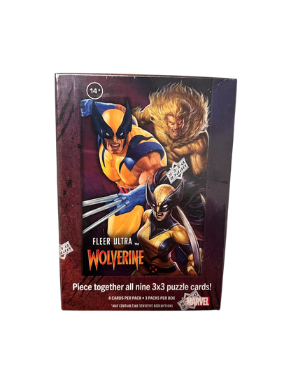 2023 Upper Deck Fleer Ultra Marvel Wolverine Blaster Box