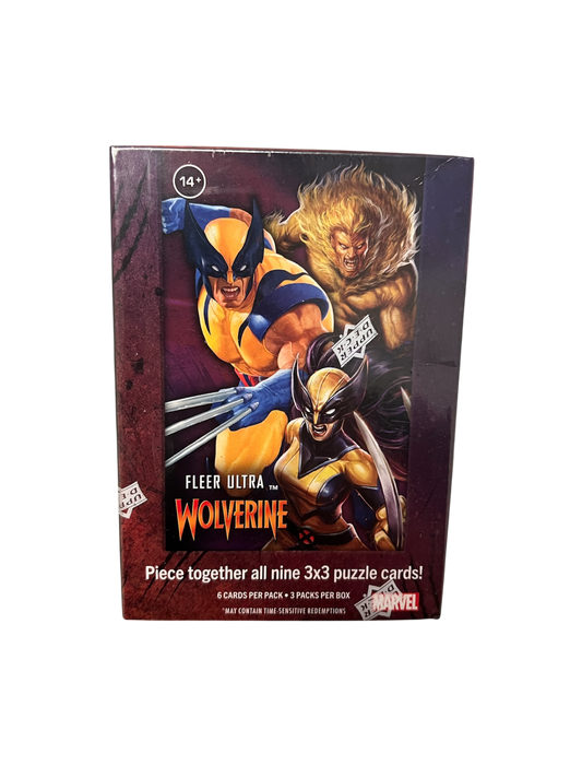 2023 Upper Deck Fleer Ultra Marvel Wolverine Blaster Box