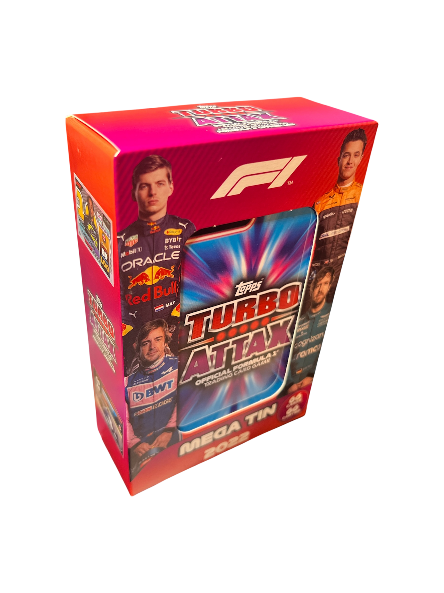 2022 Topps Formula 1 F1 Turbo Attax Mega Tin Box - Future Legends