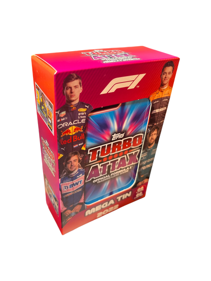 2022 Topps Formula 1 F1 Turbo Attax Mega Tin Box - Future Legends