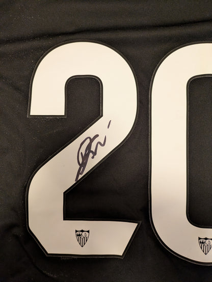 Sevilla FC Football Game Worn Jersey signed by Djibril Sow