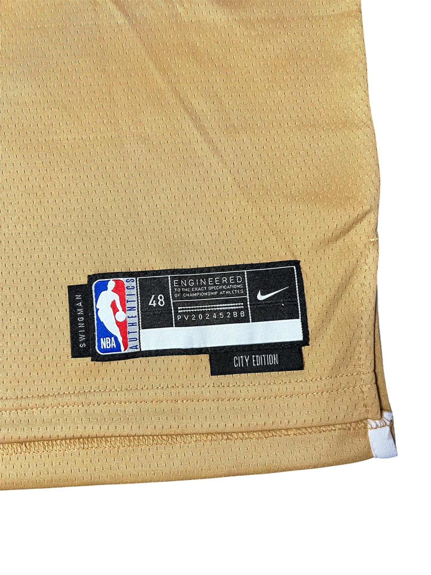 Washington Wizards Kyshawn George NBA signed Rookie City Edition Jersey