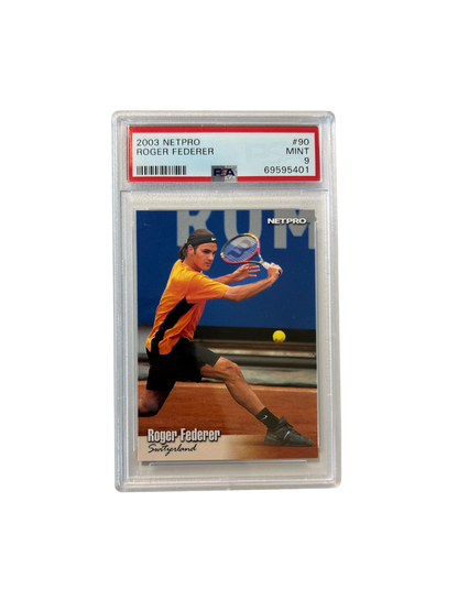 2003 NetPro Elite Roger Federer PSA Card