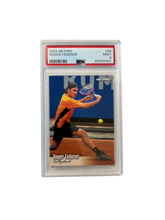 2003 NetPro Elite Roger Federer PSA Card