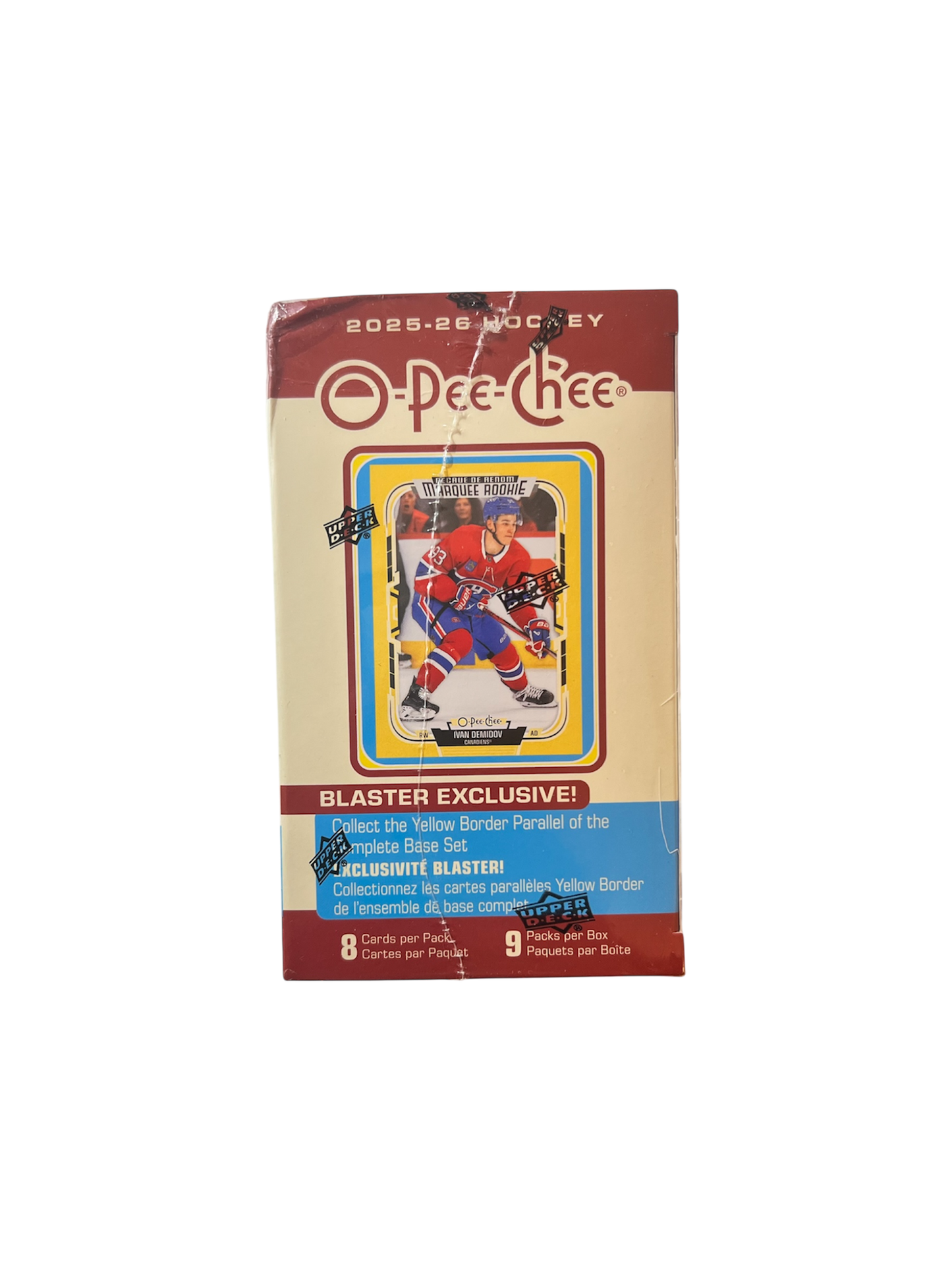 2025-26 Upper Deck O-Pee-Chee Hockey Blaster Box