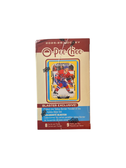 2025-26 Upper Deck O-Pee-Chee Hockey Blaster Box