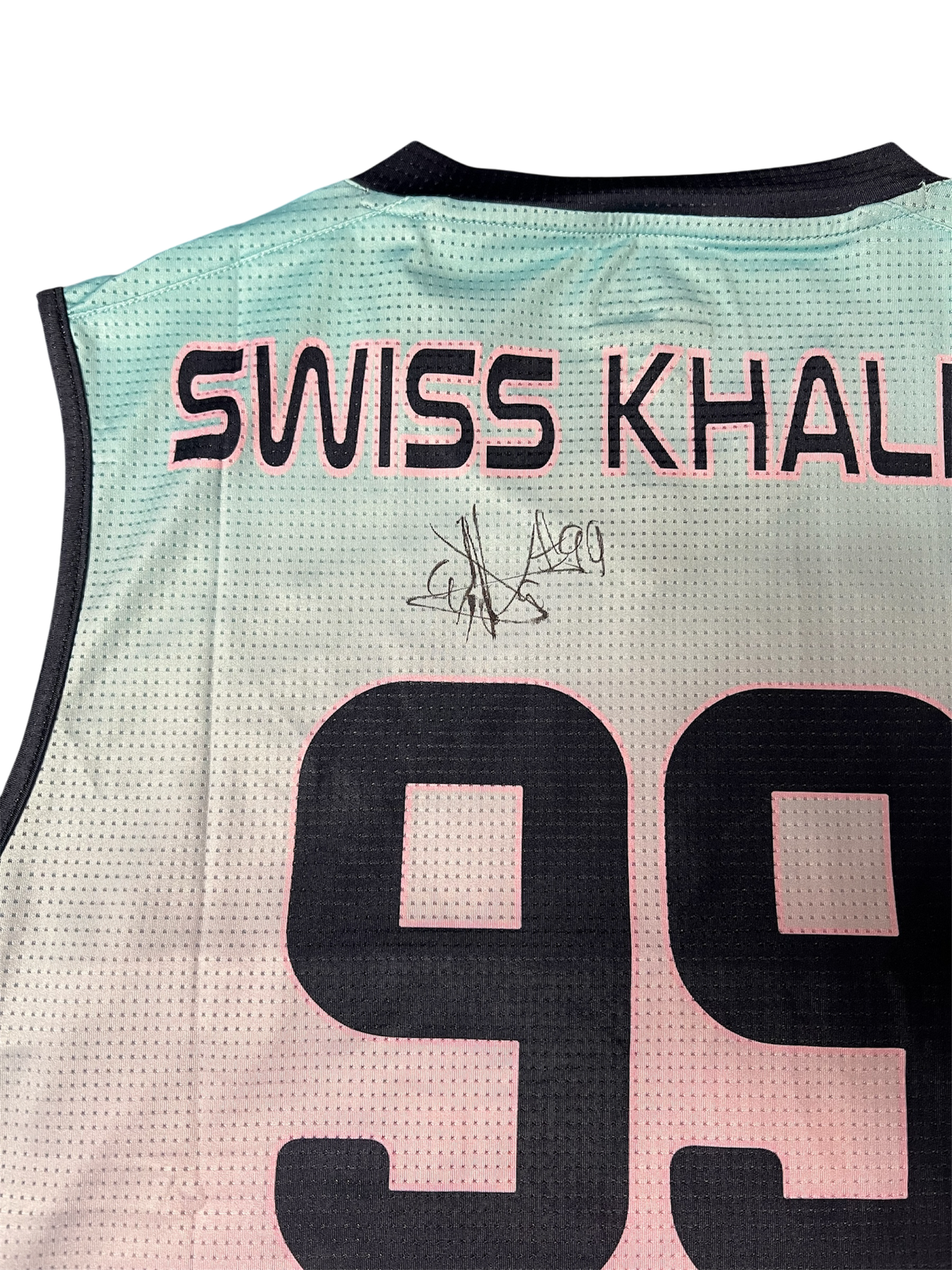 Fribourg 3x3 Basketball Signed caricature jersey by Natan Jurkovitz