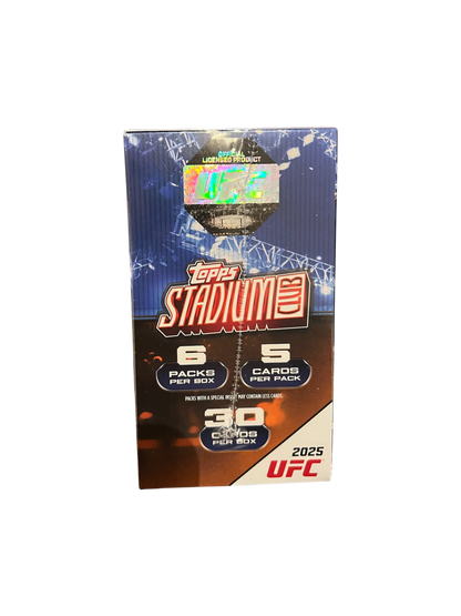 2025 Topps Stadium Club UFC Blaster Box