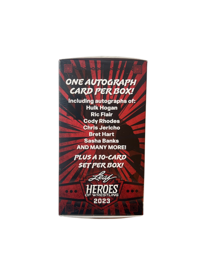 2023 Leaf Heroes of Wrestling Blaster Box