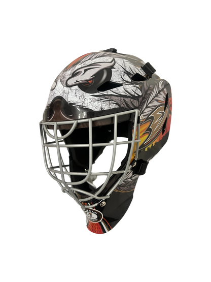 Anaheim Mighty Ducks Martin Gerber NHL signed Helmet