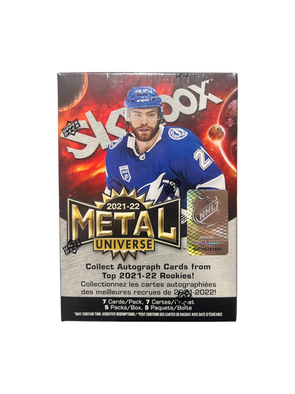 2021-22 Upper Deck Skybox Metal Universe Hockey Blaster Box