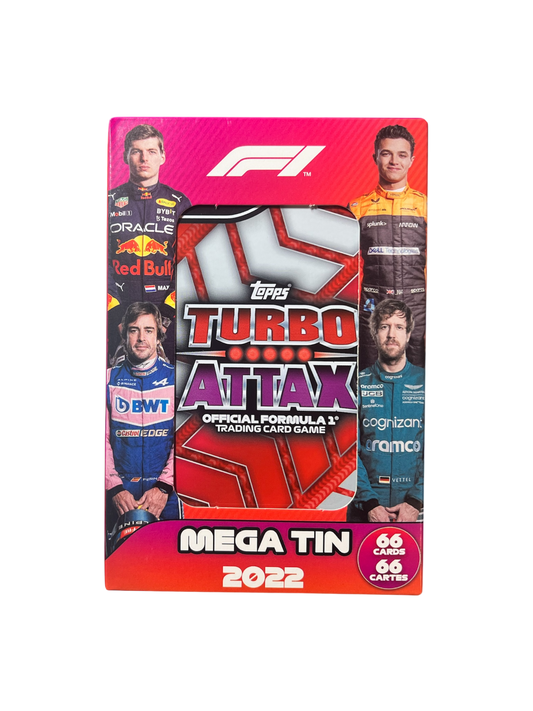 2022 Topps Formula 1 F1 Turbo Attax Mega Tin Box - Super Elite