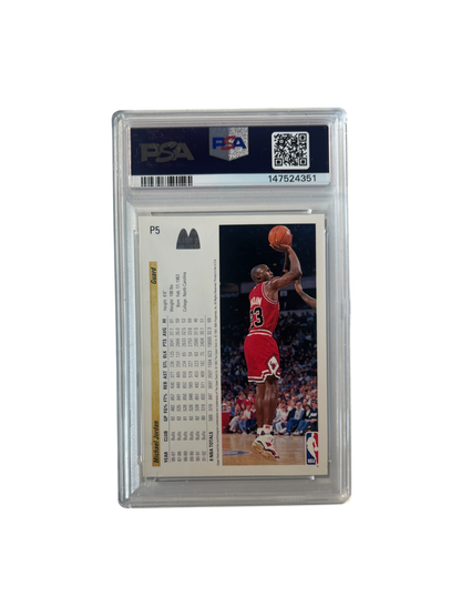 1992 Upper Deck McDonald's Michael Jordan PSA Card