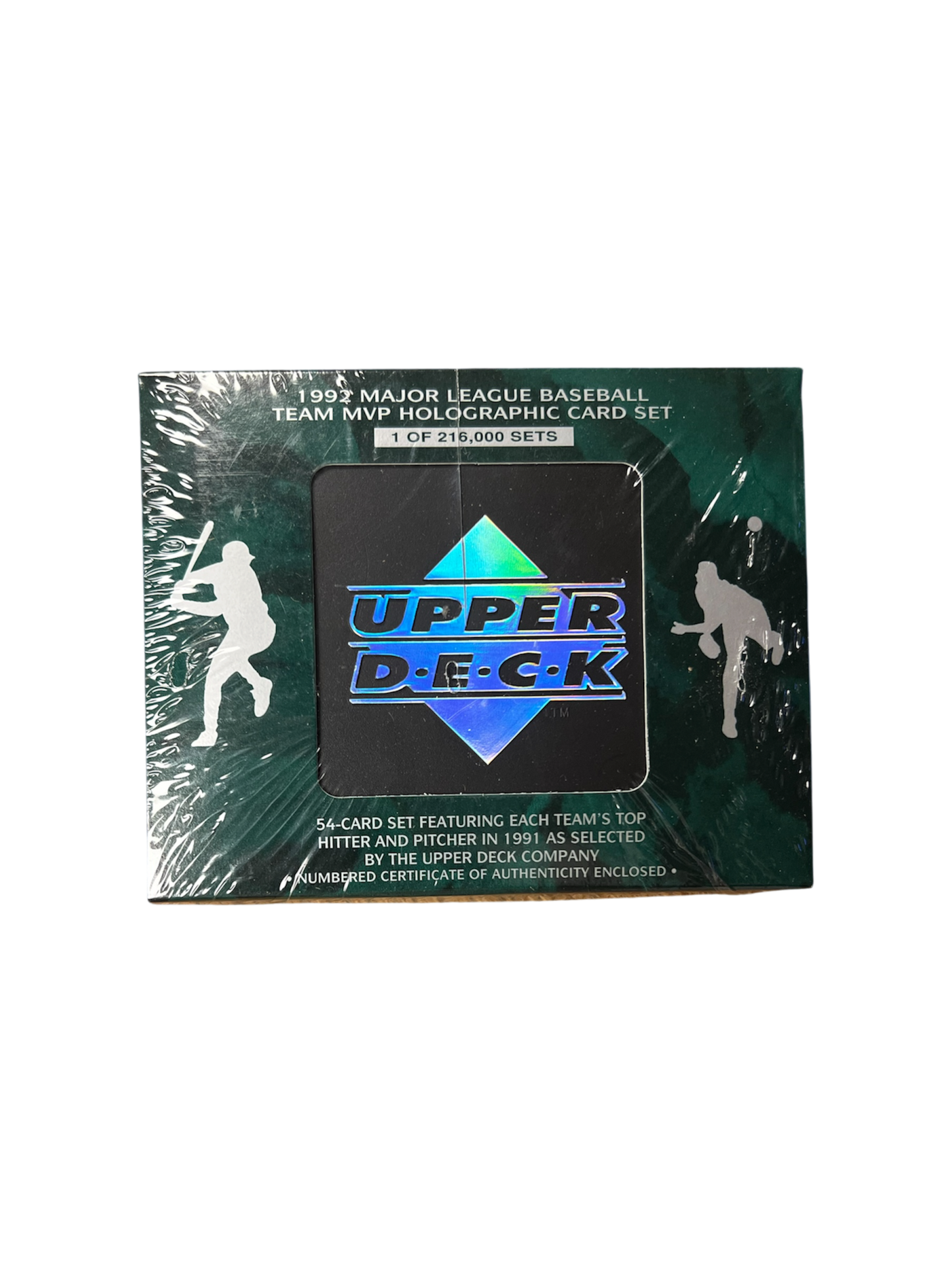 1992 Upper Deck MLB Baseball Team MVP Holographic Card Set Box