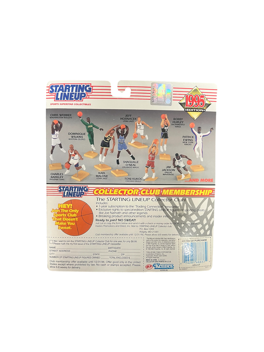 1995 Kenner Starting Lineup Horace Grant Orlando Magic Action Figure with card