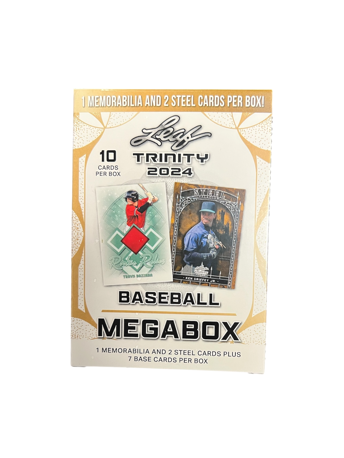 2024 Leaf Trinity Baseball Mega Box with Memorabilia Card