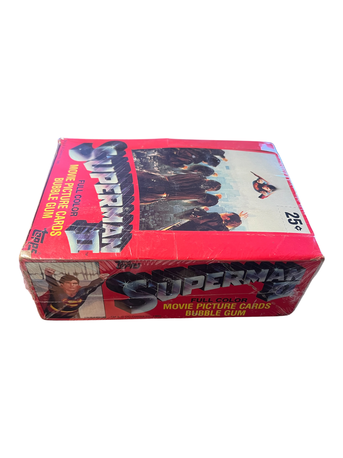 1981 Topps Superman II Movie cards Hobby Box