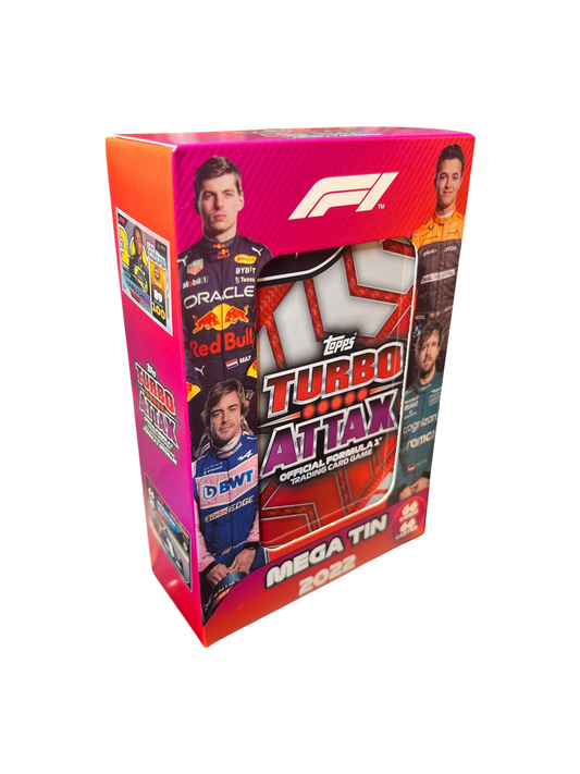 2022 Topps Formula 1 F1 Turbo Attax Mega Tin Box - Super Elite