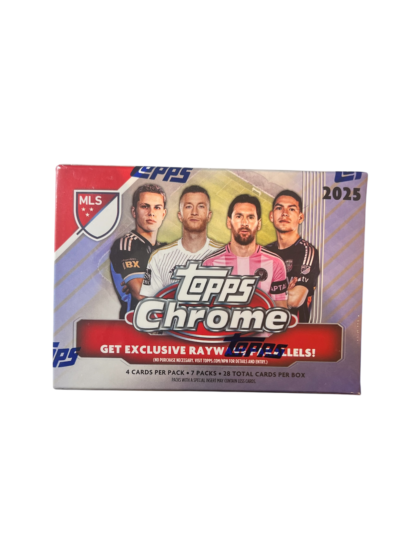 2025 Topps Chrome MLS Soccer Blaster Box