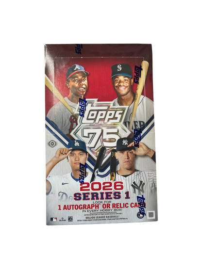 2026 Topps MLB 75 Years Series 1 Hobby Box