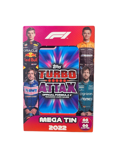 2022 Topps Formula 1 F1 Turbo Attax Mega Tin Box - Future Legends