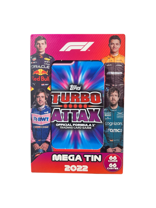2022 Topps Formula 1 F1 Turbo Attax Mega Tin Box - Future Legends