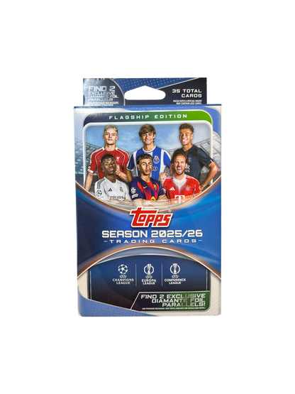 2025-26 Topps UCC Flagship Edition Football Soccer Hanger Box