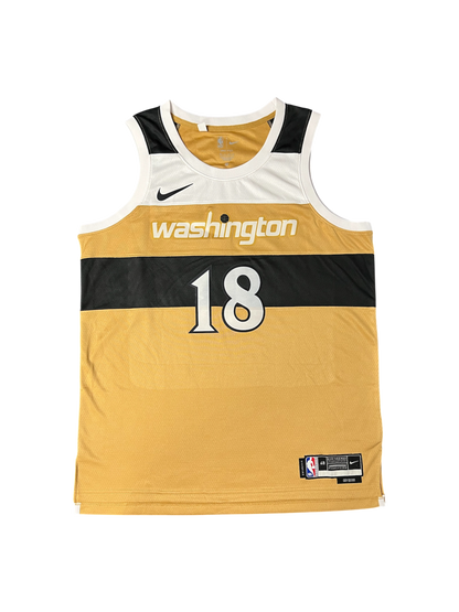 Washington Wizards Kyshawn George NBA signed Rookie City Edition Jersey