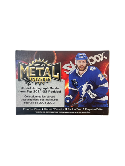 2021-22 Upper Deck Skybox Metal Universe Hockey Blaster Box