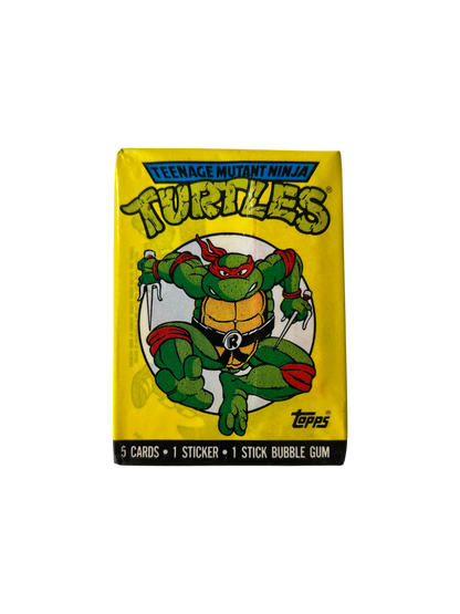 1990 Topps TMNT Movie Teenage Mutant Ninja Turtles Pack