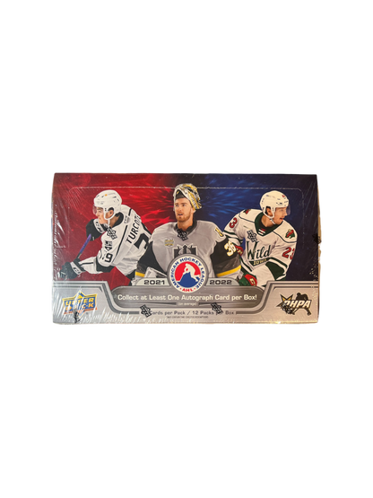 2021-22 Upper Deck AHL Hockey Hobby Box