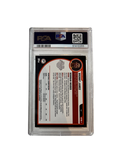 2019 Panini Prizm LeBron James PSA Card
