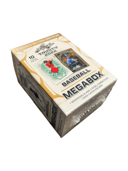 2024 Leaf Trinity Baseball Mega Box with Memorabilia Card
