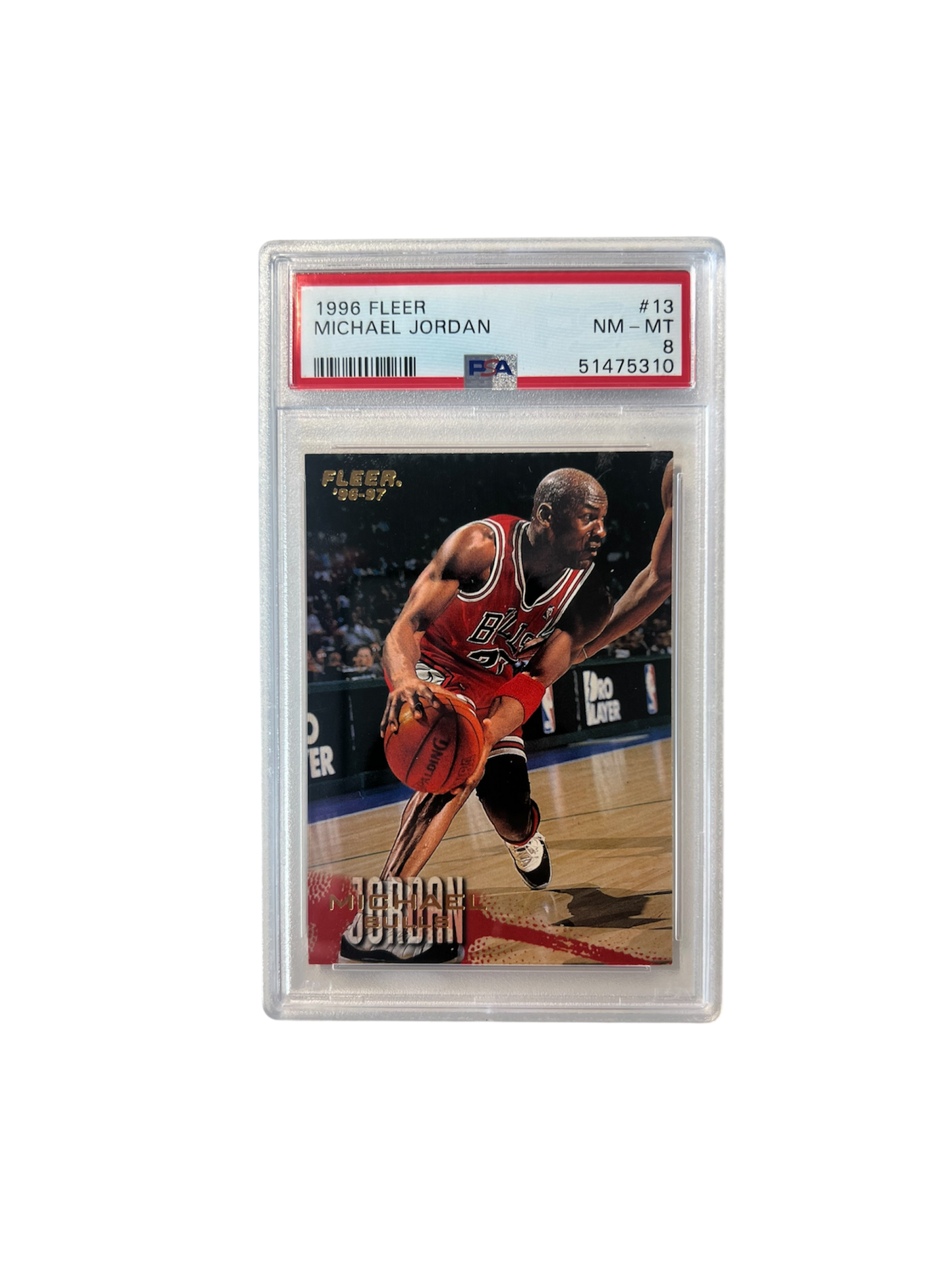 1996 Fleer Michael Jordan PSA Card