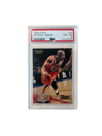 1996 Fleer Michael Jordan PSA Card