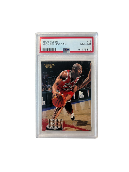 1996 Fleer Michael Jordan PSA Card