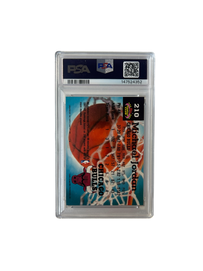 1992 Topps Stadium Club Michael Jordan PSA Card