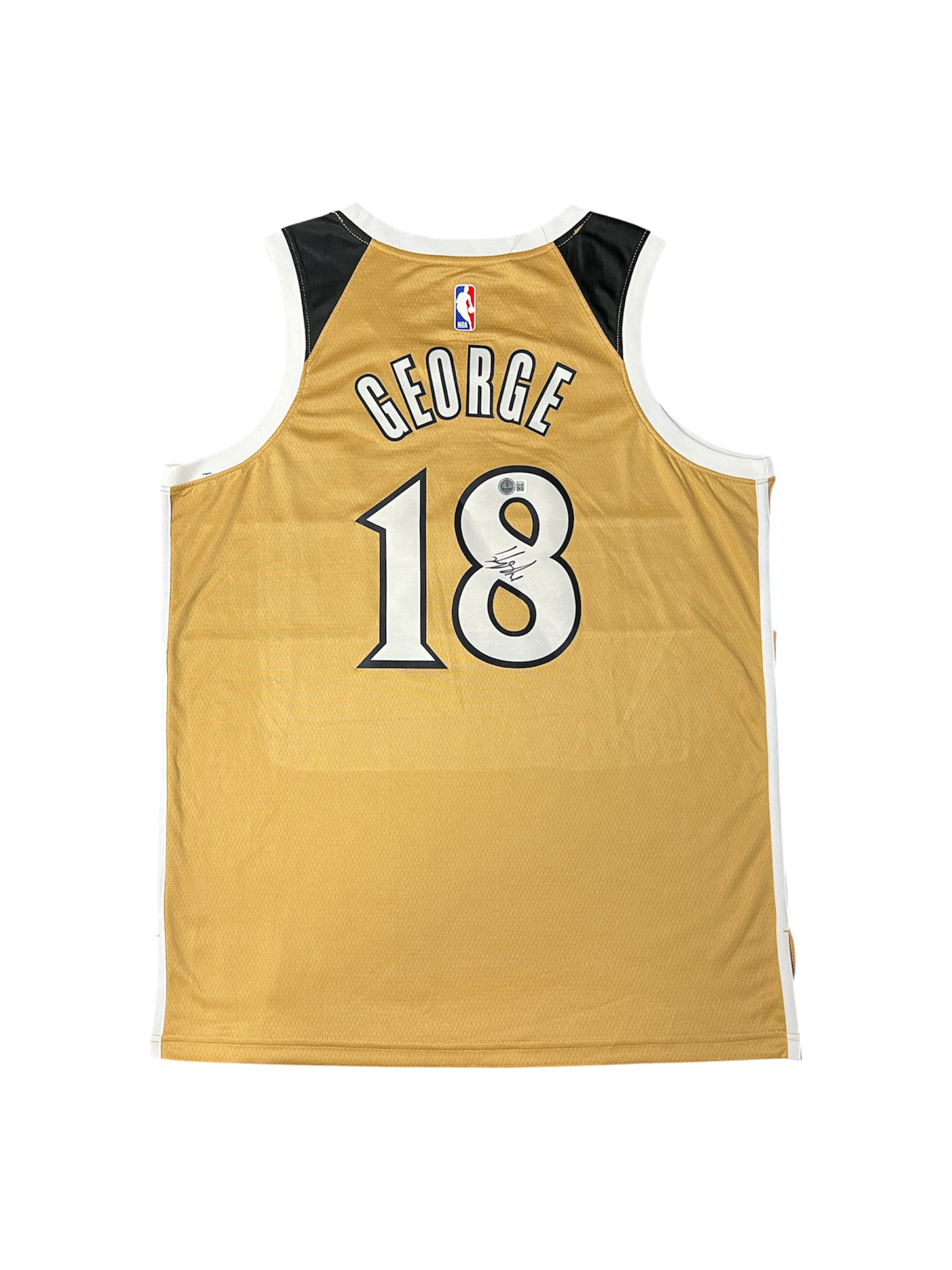 Washington Wizards Kyshawn George NBA signed Rookie City Edition Jersey