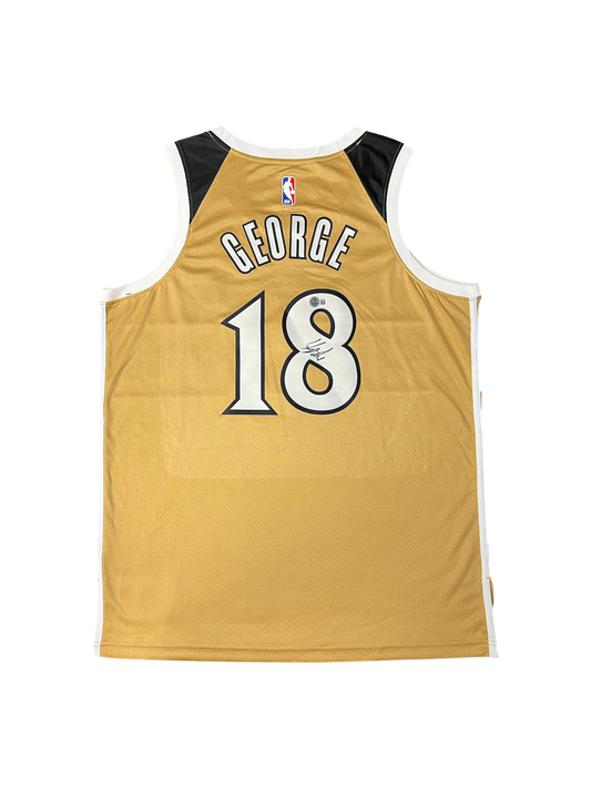 Washington Wizards Kyshawn George NBA signed Rookie City Edition Jersey