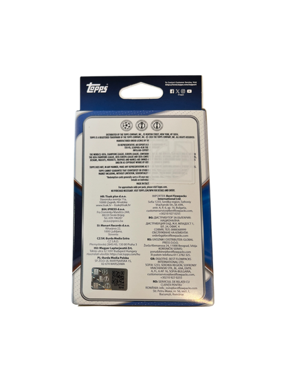 2025-26 Topps UCC Flagship Edition Football Soccer Hanger Box