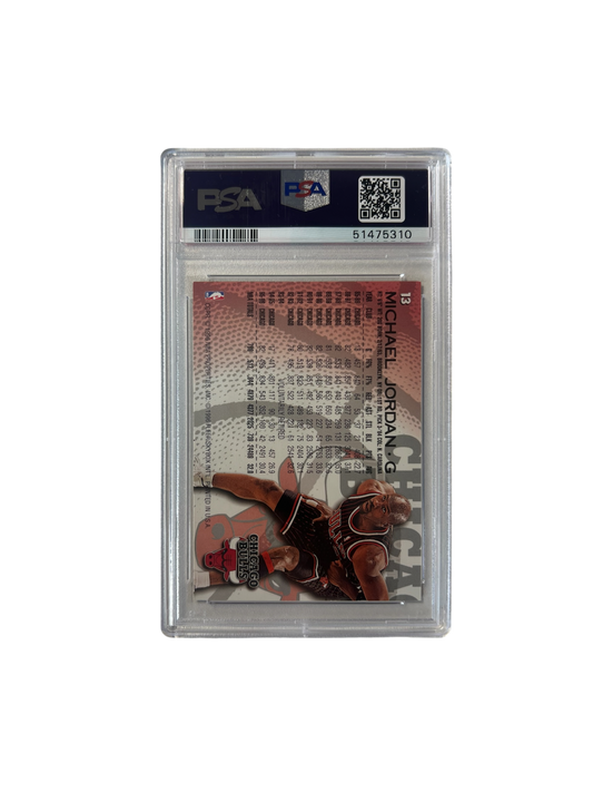 1996 Fleer Michael Jordan PSA Card